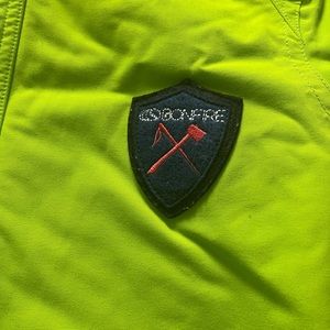 Bonfire snow jacket womens small